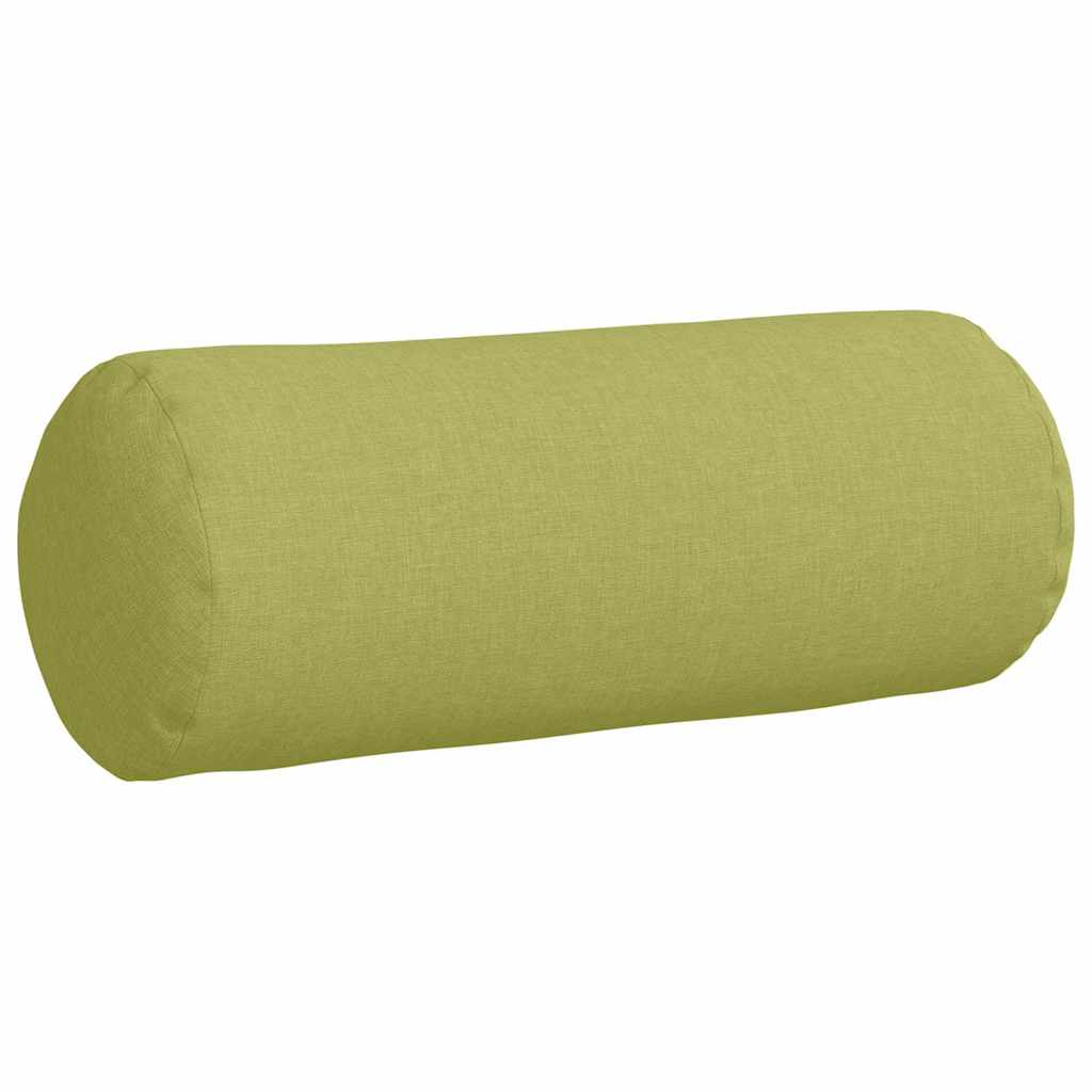 Cuscini a rullo 2 pcs Verde chiaro Ø 15 x 40 cm Tessuto | homemem39