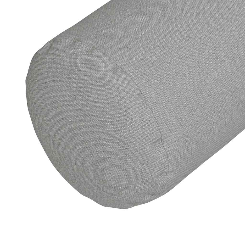 Cuscini a rullo 2 pcs Grigio Nuvola Ø 15 x 40 cm Tessuto | homemem39
