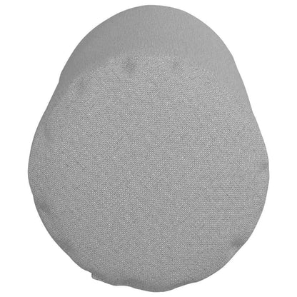 Cuscini a rullo 2 pcs Grigio Nuvola Ø 15 x 40 cm Tessuto