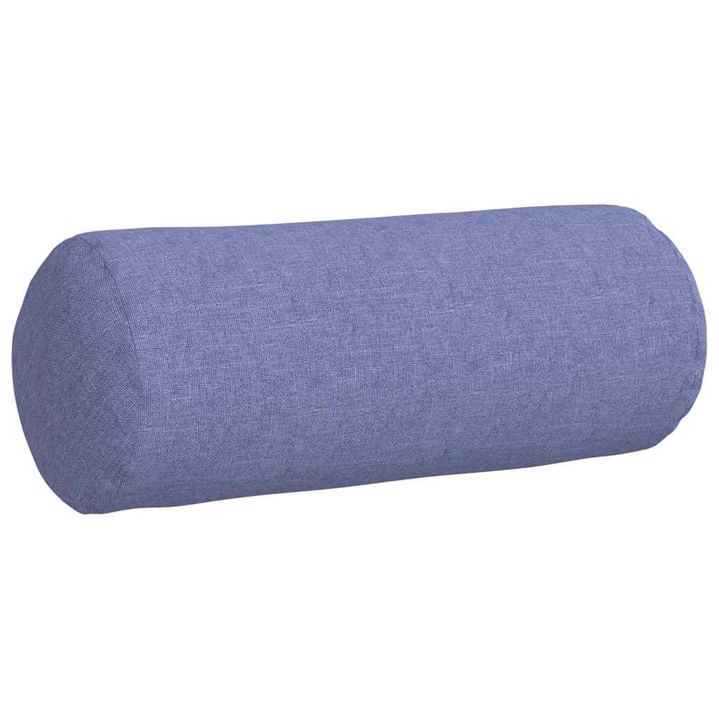 Cuscini a rullo 2 pcs Blu jeans Ø 15 x 40 cm Tessuto | homemem39