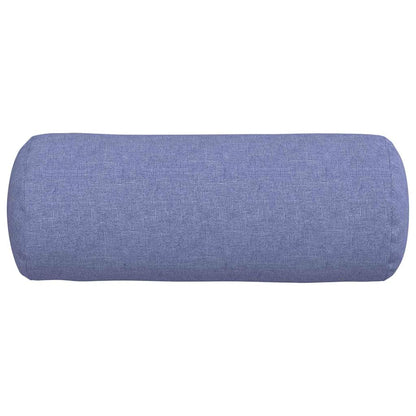 Cuscini a rullo 2 pcs Blu jeans Ø 15 x 40 cm Tessuto