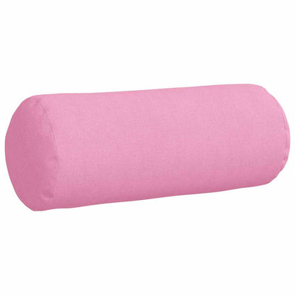 Cuscini a rullo 2 pcs Rosa Ø 15 x 40 cm Tessuto | homemem39