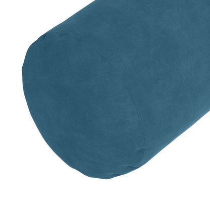 Cuscini a rullo 2 pcs Blu Ø 15 x 40 cm Tessuto in Cords | homemem39