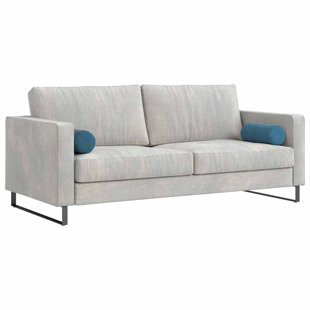 Cuscini a rullo 2 pcs Blu Ø 15 x 40 cm Tessuto in Cords | homemem39