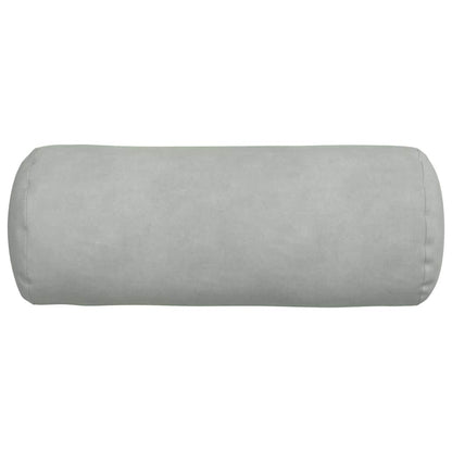 Cuscini a rullo 2 pcs Grigio chiaro Ø 15 x 40 cm