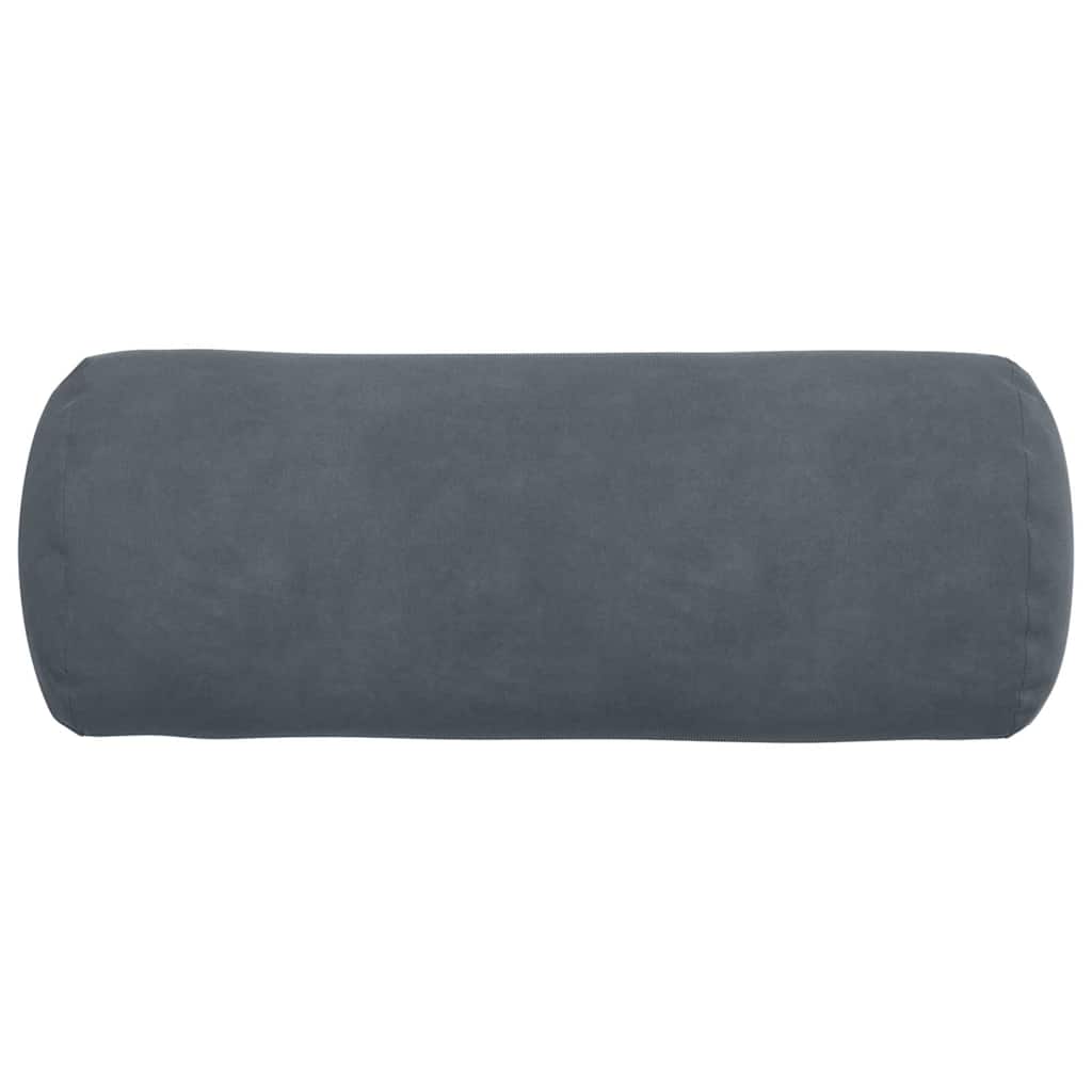 Cuscini a rullo 2 pcs Grigio scuro Ø 15 x 40 cm | homemem39