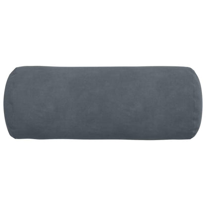 Cuscini a rullo 2 pcs Grigio scuro Ø 15 x 40 cm | homemem39