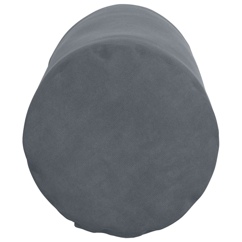 Cuscini a rullo 2 pcs Grigio scuro Ø 15 x 40 cm | homemem39