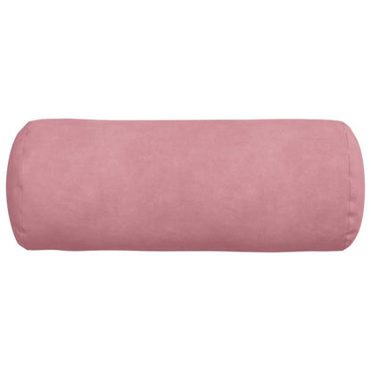 Cuscini a rullo 2 pcs Rosa Ø 15 x 40 cm Tessuto in Cords