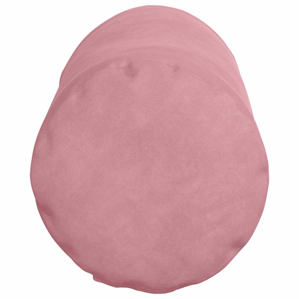 Cuscini a rullo 2 pcs Rosa Ø 15 x 40 cm Tessuto in Cords | homemem39