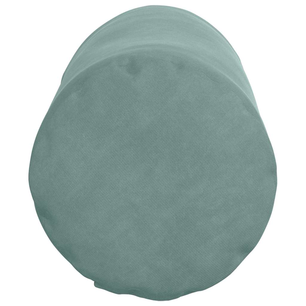 Cuscini a rullo 2 pcs Verde Mare Ø 15 x 40 cm Tessuto in Cords | homemem39