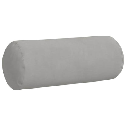 Cuscini a rullo 2 pcs Grigio chiaro Ø 15 x 40 cm | homemem39