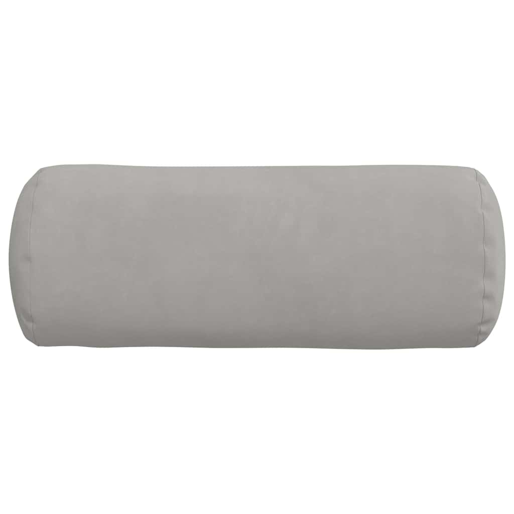 Cuscini a rullo 2 pcs Grigio chiaro Ø 15 x 40 cm | homemem39