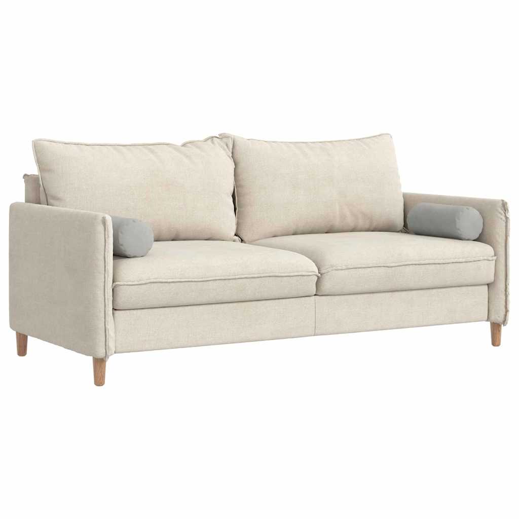 Cuscini a rullo 2 pcs Grigio chiaro Ø 15 x 40 cm | homemem39