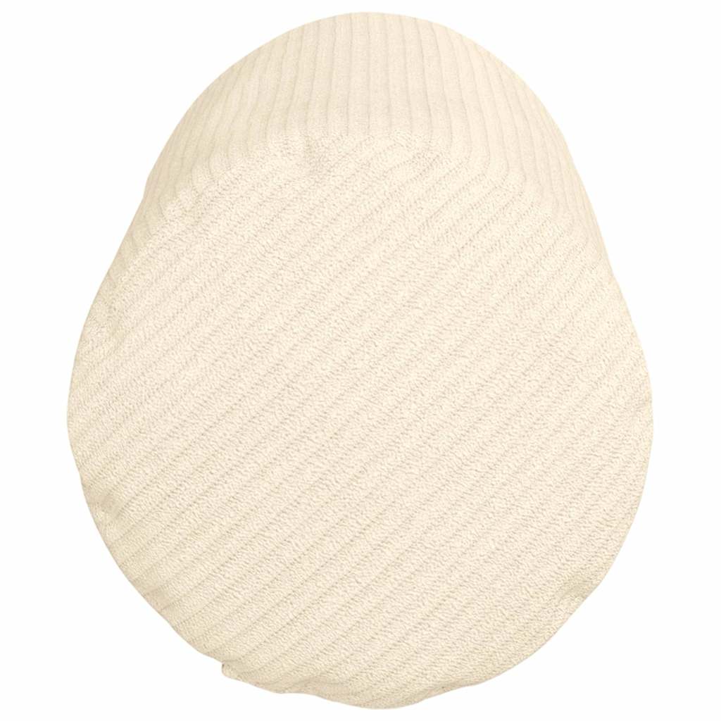 Cuscini a rullo 2 pcs Crema Ø 15 x 40 cm Tessuto in Cords | homemem39