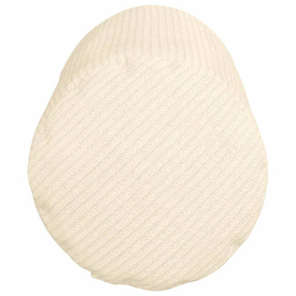 Cuscini a rullo 2 pcs Crema Ø 15 x 40 cm Tessuto in Cords