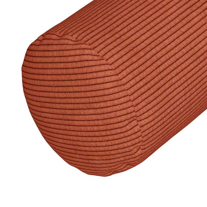 Cuscini a rullo 2 pcs Rosso Arancio Ø 15 x 40 cm | homemem39
