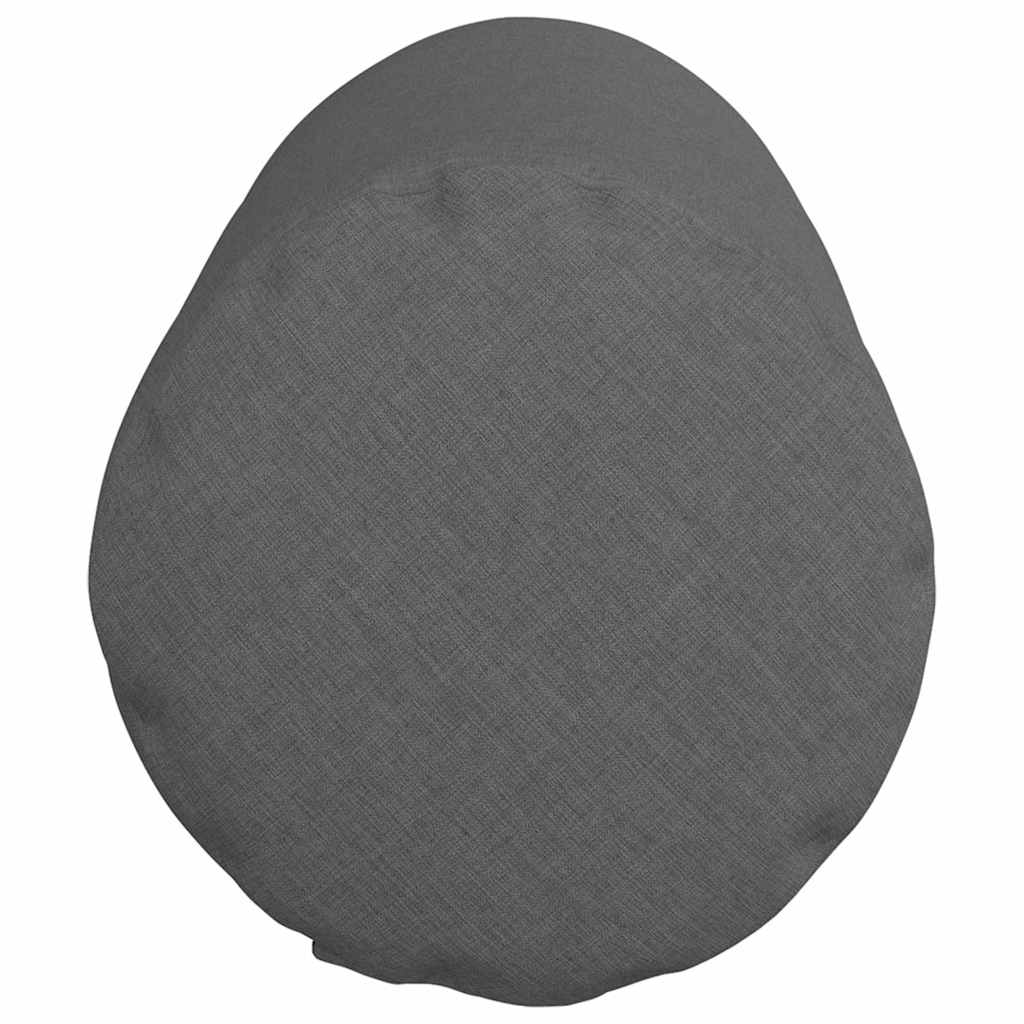 Cuscini a rullo 2 pcs Grigio scuro Ø 25 x 70 cm Tessuto | homemem39