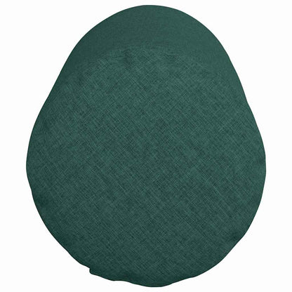 Cuscini a rullo 2 pcs Verde Scuro Ø 25 x 70 cm Tessuto | homemem39