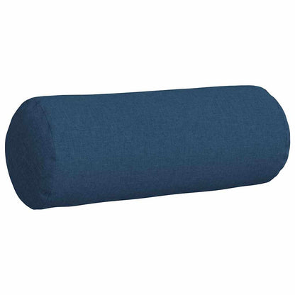 Cuscini a rullo 2 pcs Blu Ø 25 x 70 cm Tessuto | homemem39
