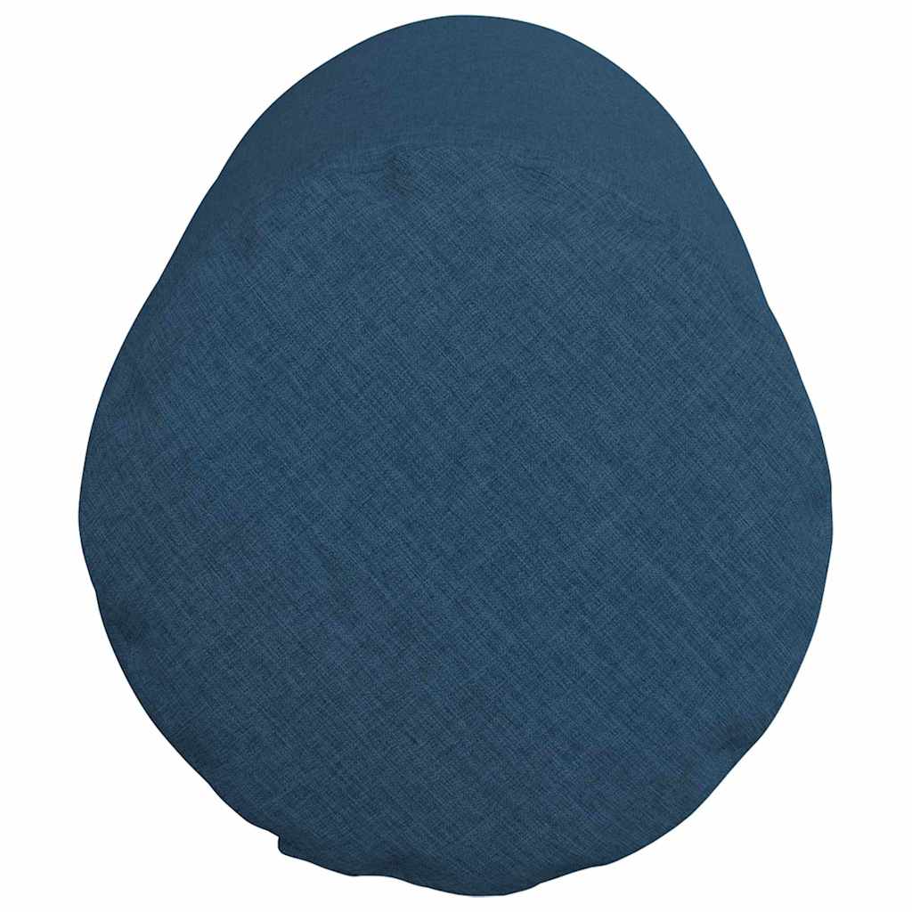 Cuscini a rullo 2 pcs Blu Ø 25 x 70 cm Tessuto | homemem39