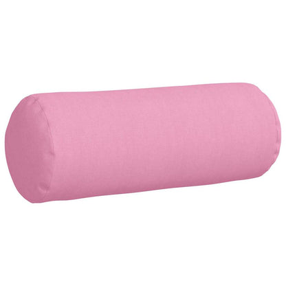 Cuscini a rullo 2 pcs Rosa Ø 25 x 70 cm Tessuto | homemem39