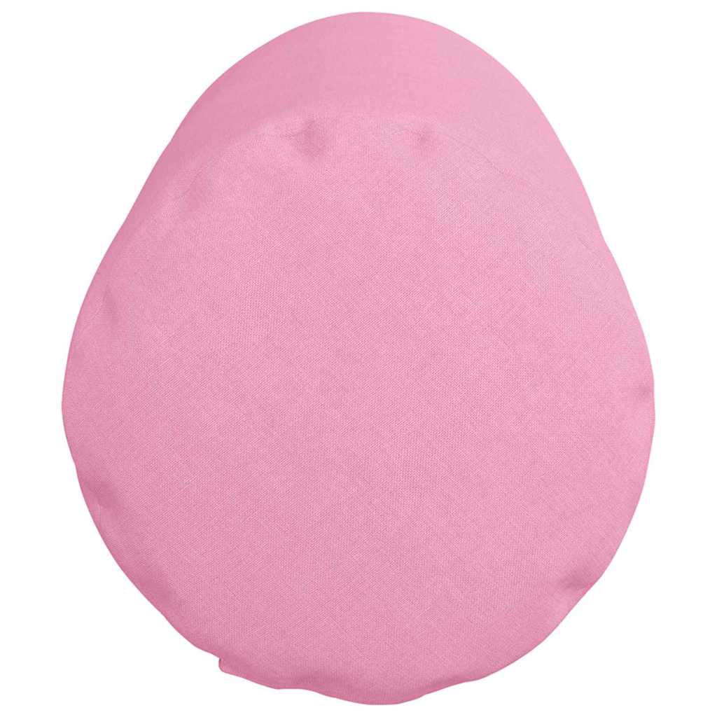 Cuscini a rullo 2 pcs Rosa Ø 25 x 70 cm Tessuto
