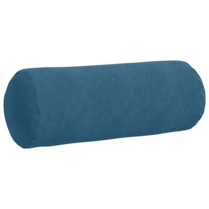 Cuscini a rullo 2 pcs Blu Ø 25 x 70 cm Tessuto in Cords | homemem39