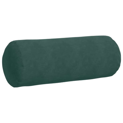 Cuscini a rullo 2 pcs Verde Scuro Ø 25 x 70 cm Tessuto in Cords | homemem39