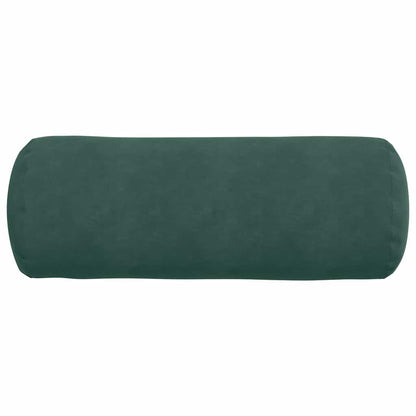 Cuscini a rullo 2 pcs Verde Scuro Ø 25 x 70 cm Tessuto in Cords | homemem39