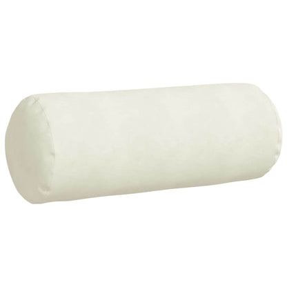Cuscini a rullo 2 pcs Crema Ø 25 x 70 cm Tessuto in Cords