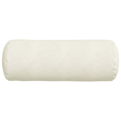 Cuscini a rullo 2 pcs Crema Ø 25 x 70 cm Tessuto in Cords