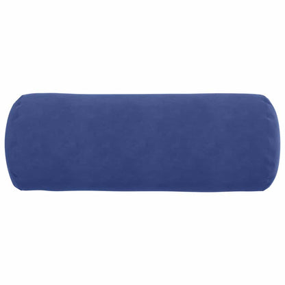 Cuscini a rullo 2 pcs Blu Polizia Ø 25 x 70 cm Tessuto in Cords | homemem39