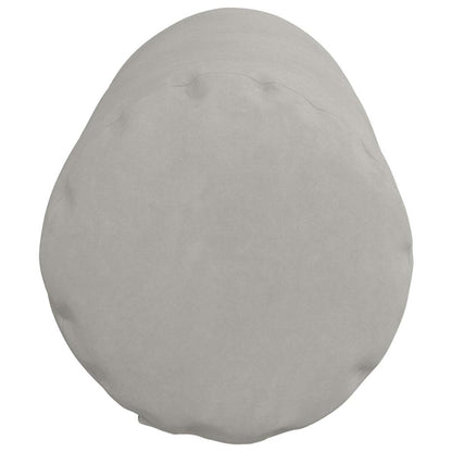 Cuscini a rullo 2 pcs Grigio chiaro Ø 25 x 70 cm