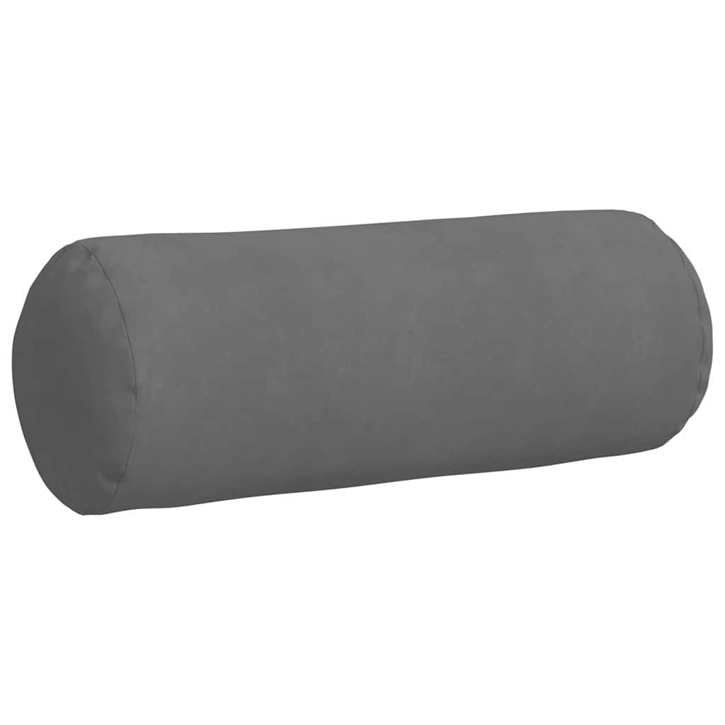 Cuscini a rullo 2 pcs Grigio scuro Ø 25 x 70 cm | homemem39