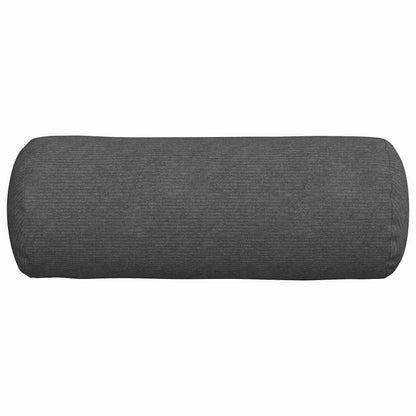 Cuscini a rullo 2 pcs Grigio scuro Ø 25 x 70 cm | homemem39