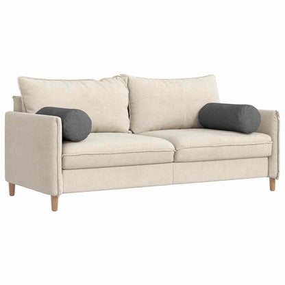 Cuscini a rullo 2 pcs Grigio scuro Ø 25 x 70 cm | homemem39