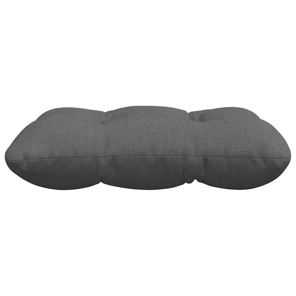Cuscini per Seduta 4 pcs Grigio scuro 40 x 40 x 12 cm Tessuto | homemem39