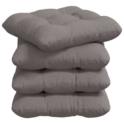 Cuscini per Seduta 4 pcs Talpa 40 x 40 x 12 cm Tessuto