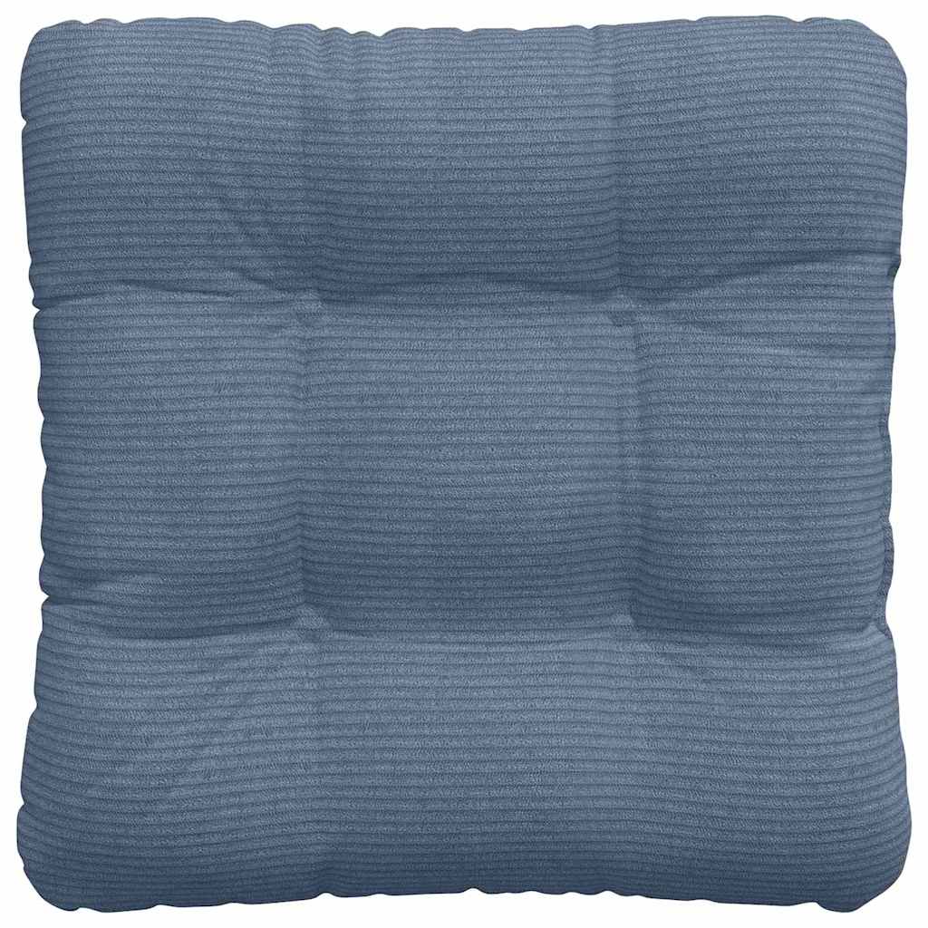 Cuscini per Seduta 4 pcs Blu 40 x 40 cm Tessuto in Cords | homemem39