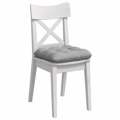 Cuscini per Seduta 4 pcs Grigio Nuvola 45 x 45 x 12 cm Tessuto | homemem39