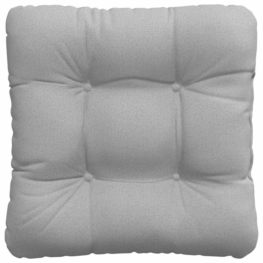 Cuscini per Seduta 4 pcs Grigio Nuvola 45 x 45 x 12 cm Tessuto | homemem39