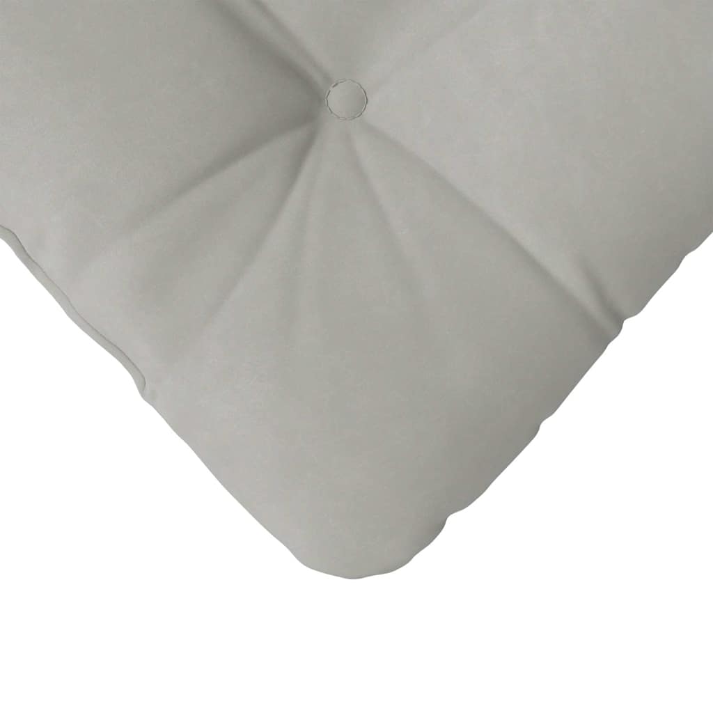 Cuscini per Seduta 4 pcs Grigio chiaro 45 x 45 cm | homemem39