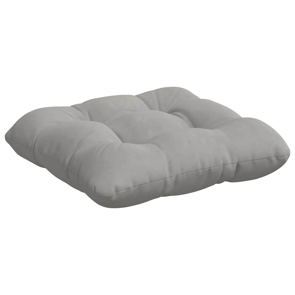 Cuscini per Seduta 4 pcs Grigio chiaro 45 x 45 cm | homemem39