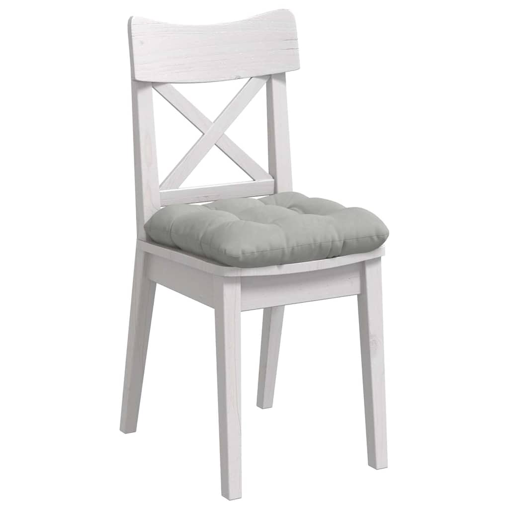 Cuscini per Seduta 4 pcs Grigio chiaro 45 x 45 cm | homemem39