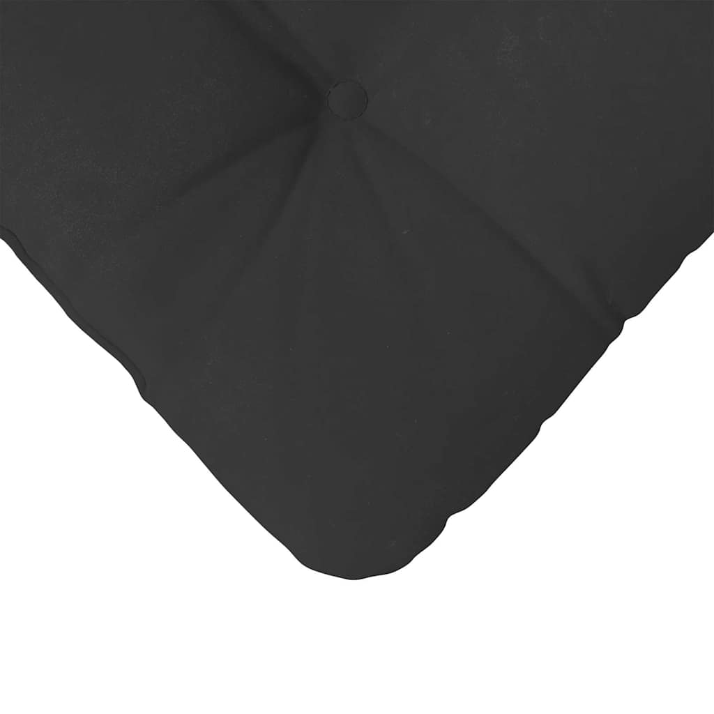 Cuscini per Seduta 4 pcs Nero 45 x 45 cm Tessuto in Microfibra | homemem39
