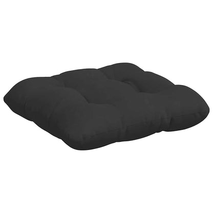 Cuscini per Seduta 4 pcs Nero 45 x 45 cm Tessuto in Microfibra