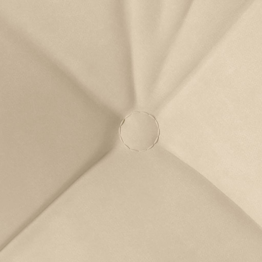 Cuscini per Seduta 4 pcs Crema 45 x 45 cm Tessuto in Microfibra | homemem39