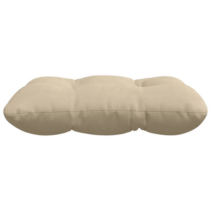 Cuscini per Seduta 4 pcs Crema 45 x 45 cm Tessuto in Microfibra