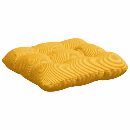 Cuscini per Seduta 4 pcs Giallo Chiaro 45 x 45 cm | homemem39
